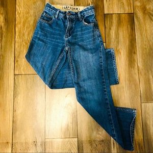Gap Denim Boys Boot Fit - Size 10 Slim - Medium Wash - Blue Jeans Excellent EUC